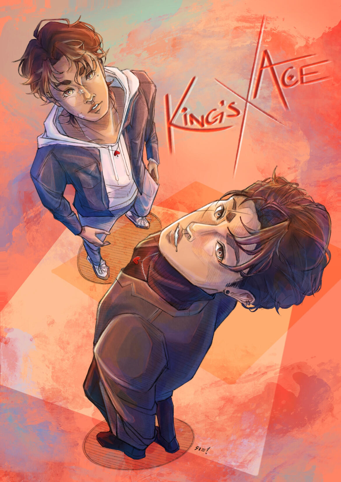 full-render full body + 1 additional character