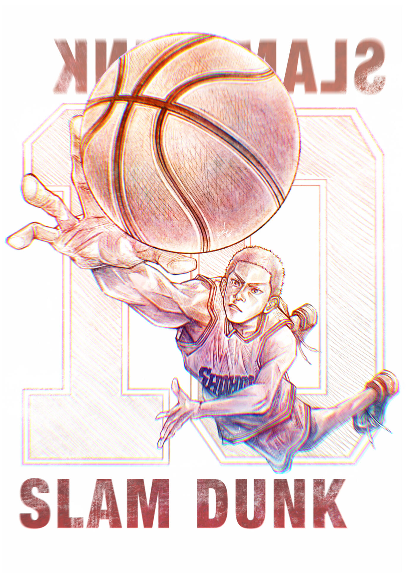 half-render full body